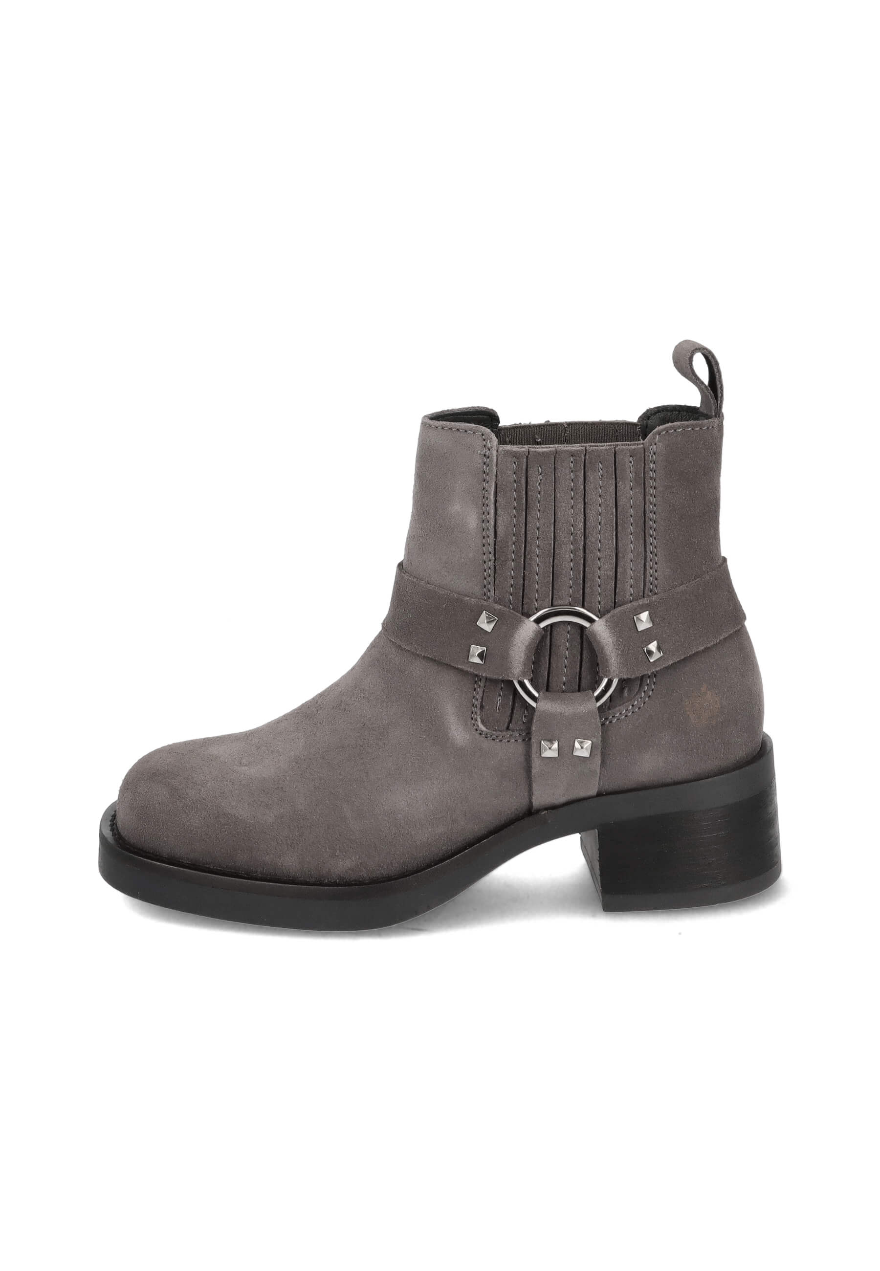 Cowboy Boots dark grey, Bekleidung, Schuhwerk, Schuh, Wildleder