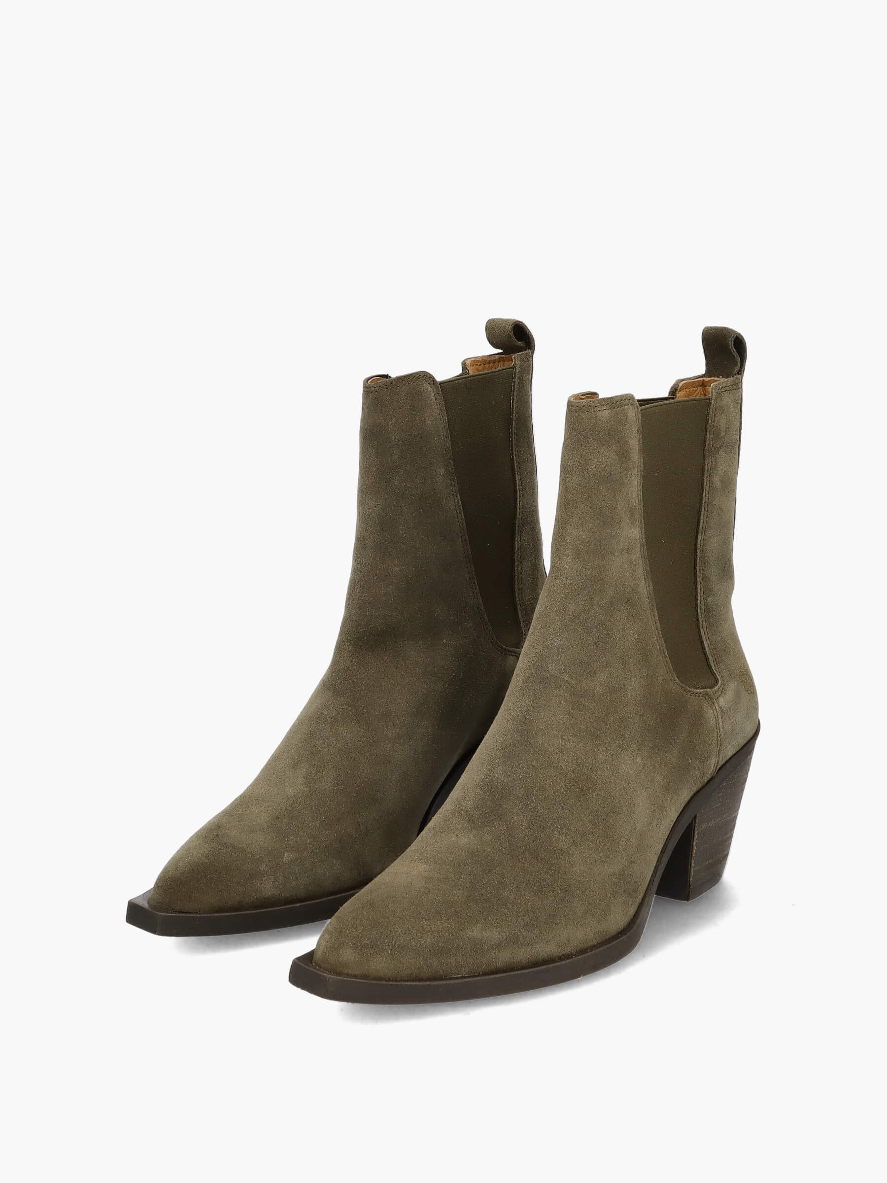 Cowboy Boots Khaki, Wildleder, Kleidung, Schuhwerk, Schuh