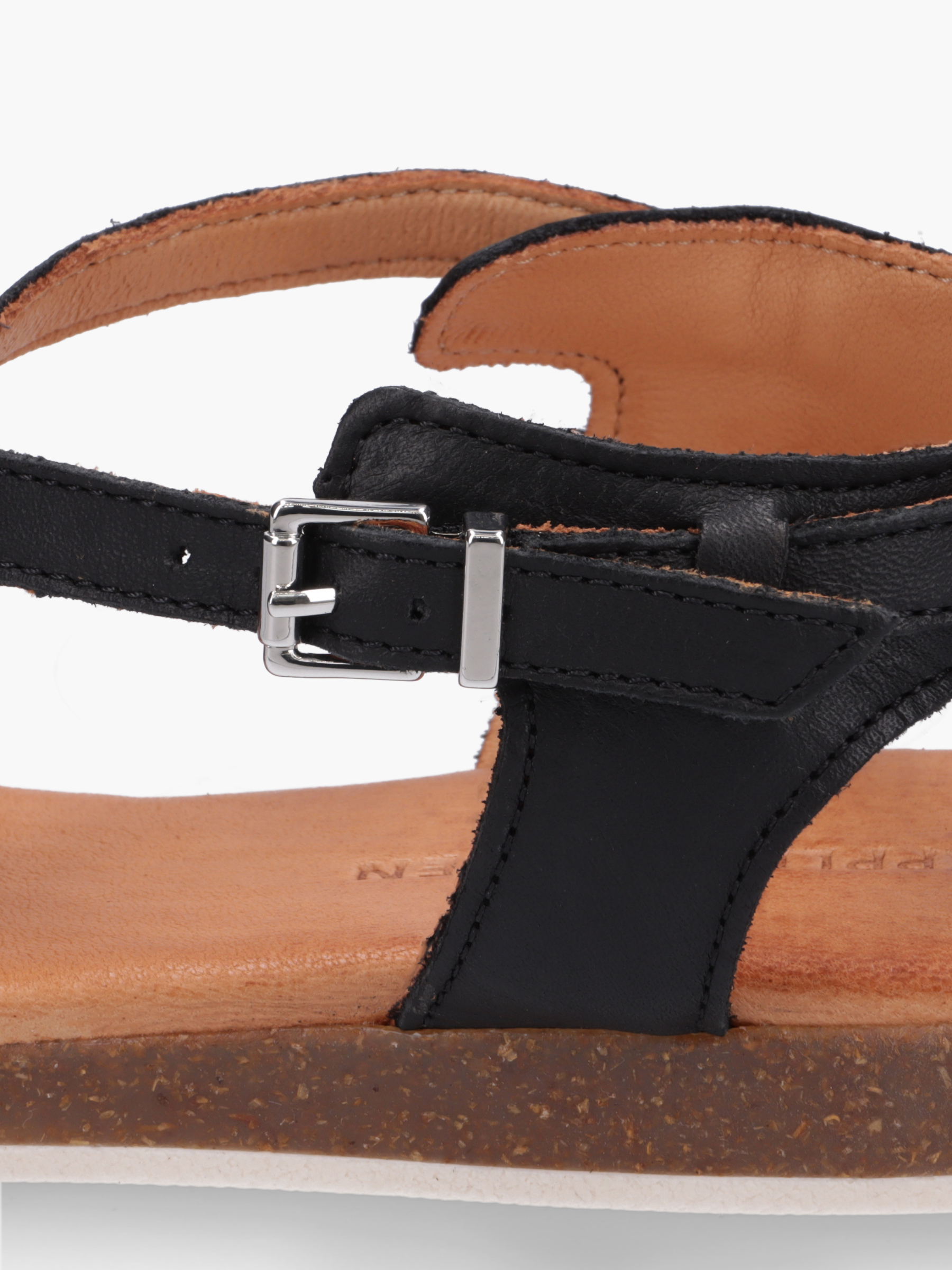IRINA Schwarz, Bekleidung, Schuhwerk, Sandale, Zubehör, Riemen
