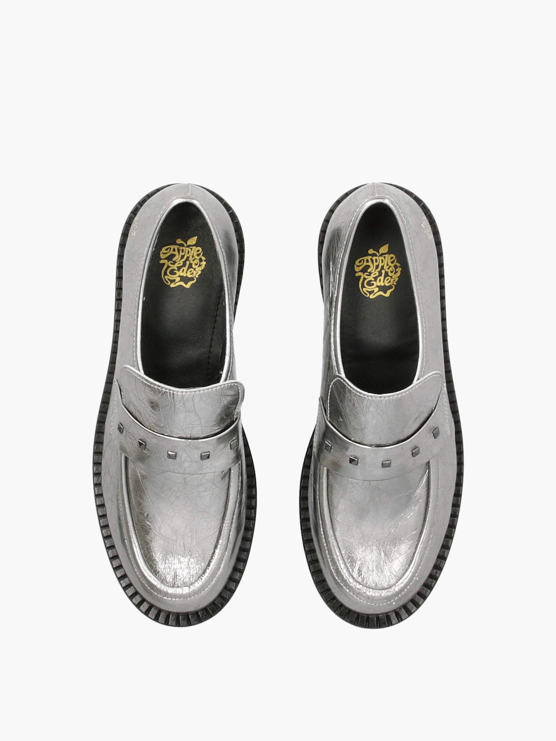 Penny-Loafer silber, Bekleidung, Schuhwerk, Schuh, Sneaker, Sandale