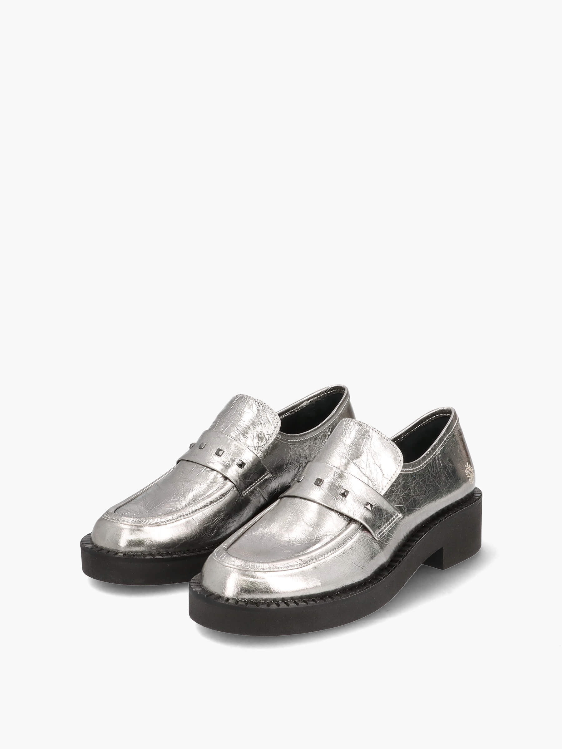 Penny-Loafer silber, Bekleidung, Schuhwerk, Schuh, Sneaker