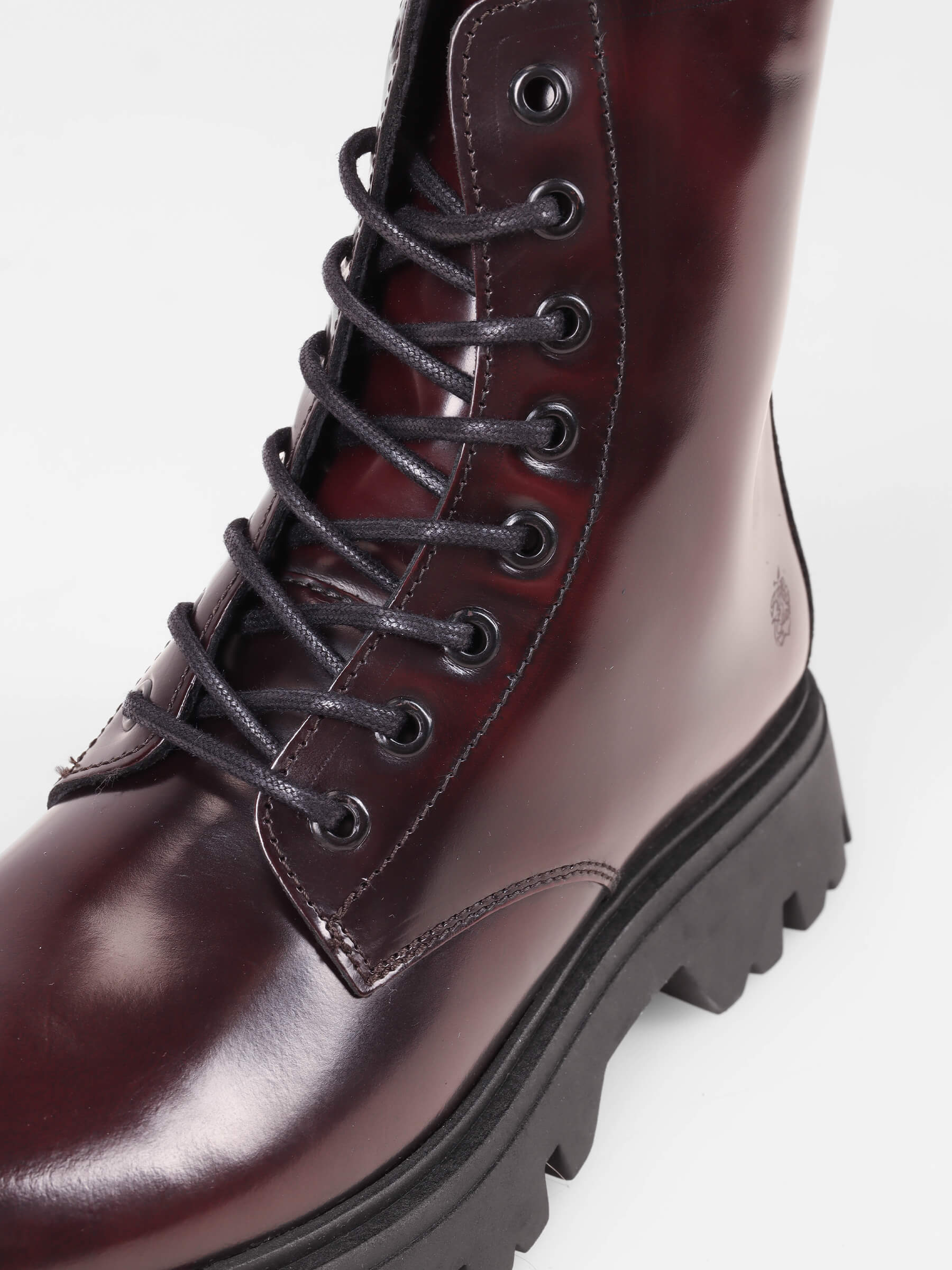 Schnürstiefeletten Bordo, Stiefel, Kleidung, Schuhwerk, Schuh