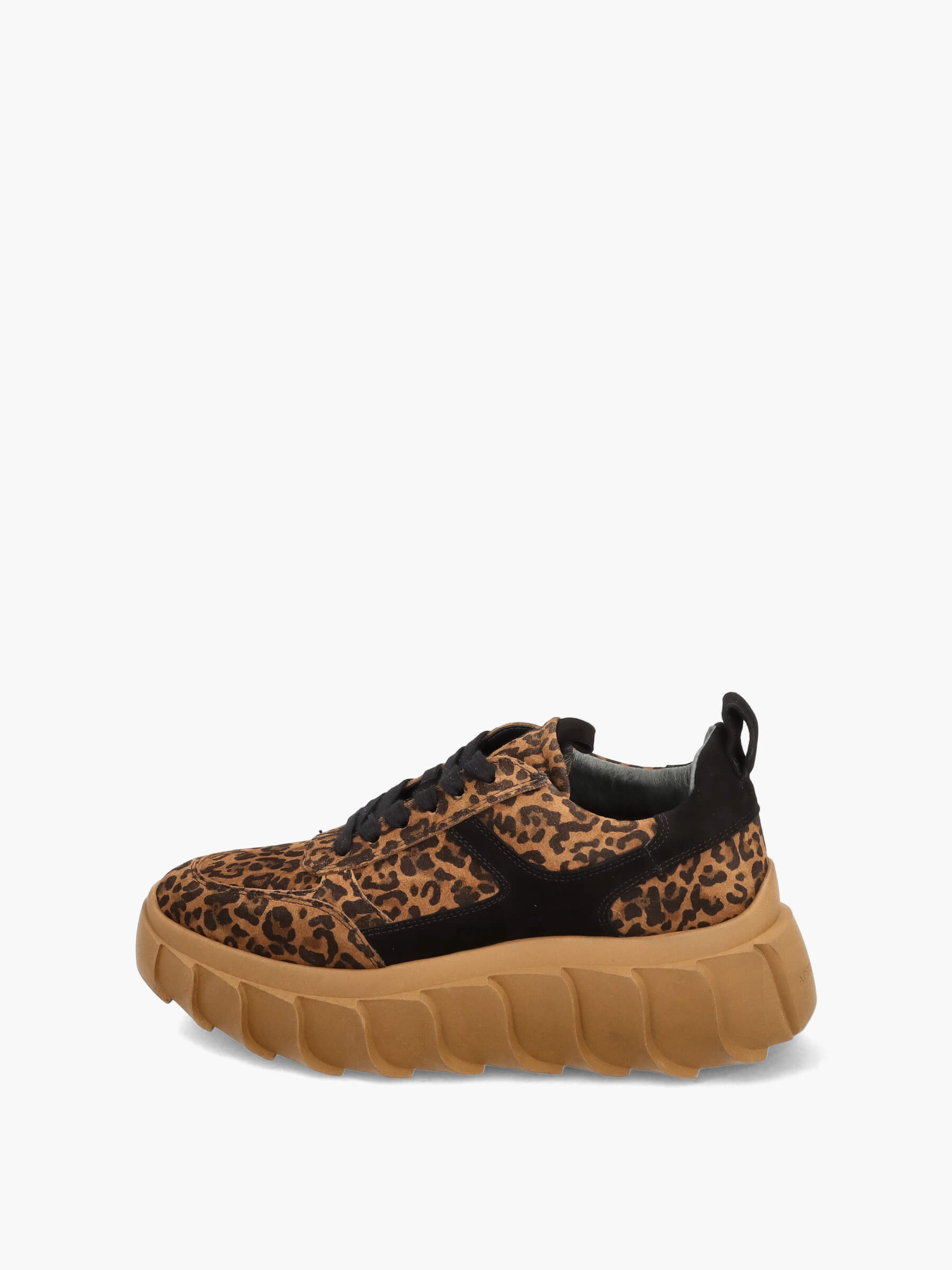 Plateau-Sneaker leo, Bekleidung, Schuhwerk, Schuh, Sneaker, Wildleder
