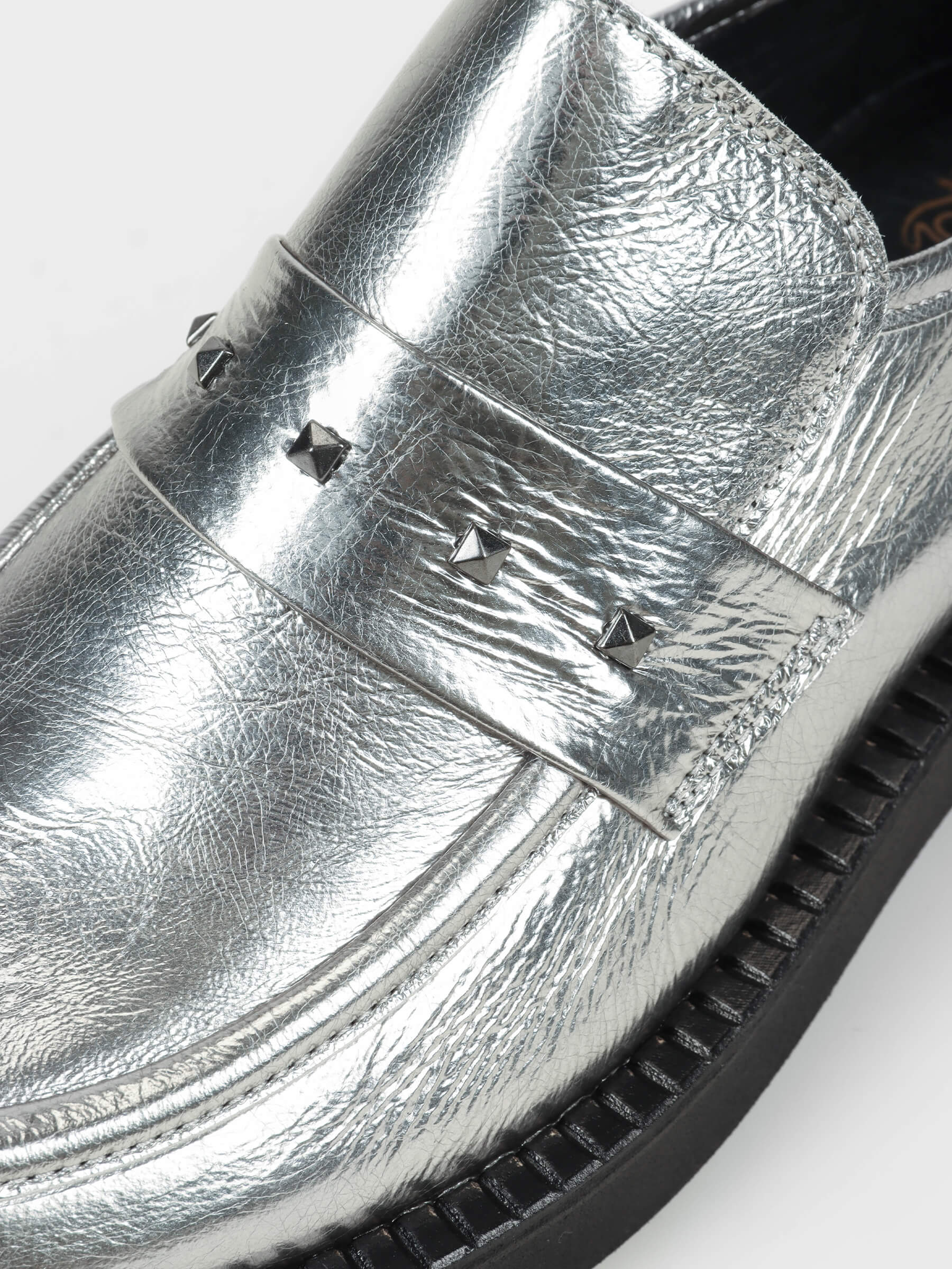 Penny-Loafer silber, Bekleidung, Schuhwerk, Schuh, Sneaker, Holzschuhe