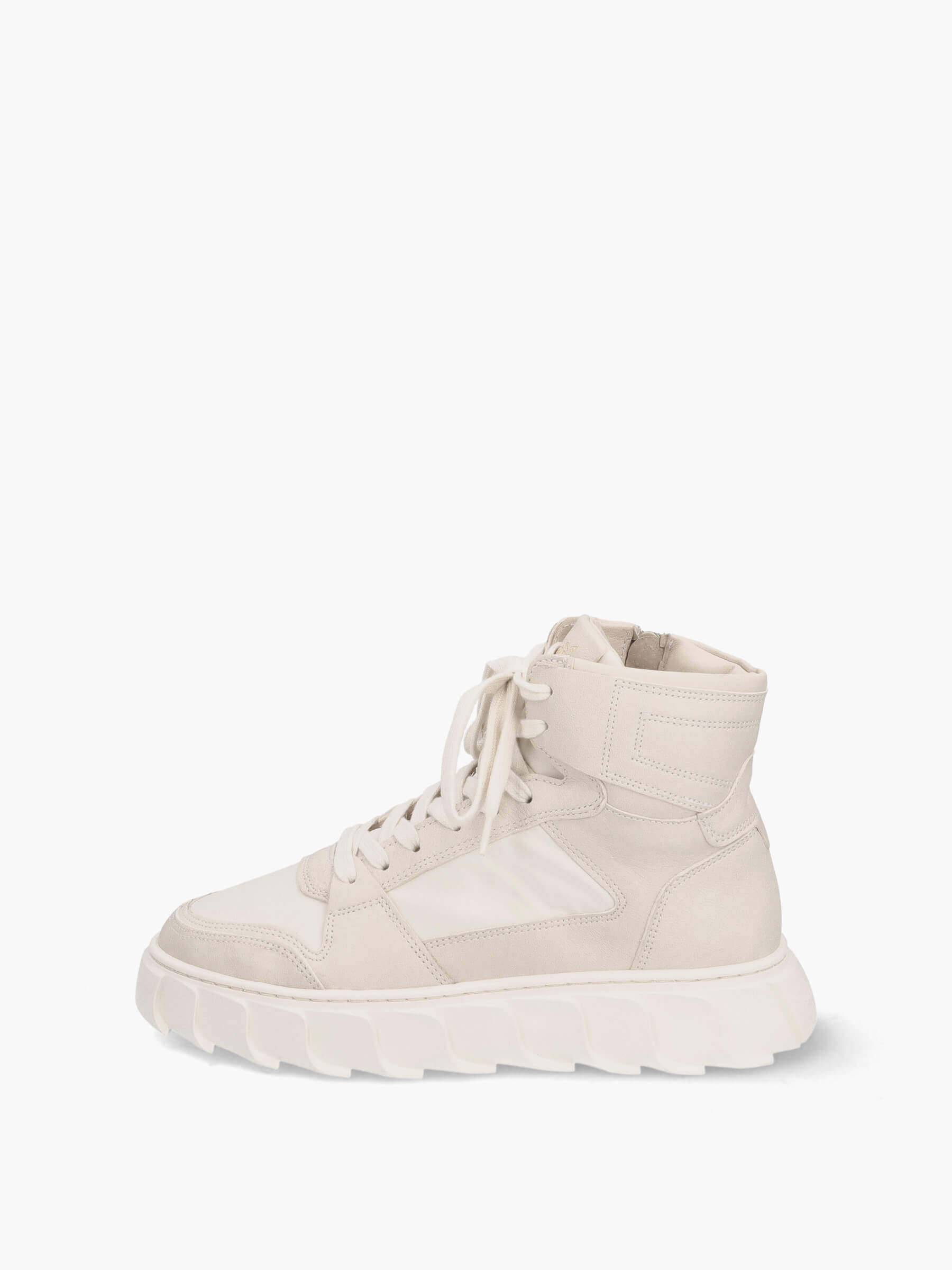 High Top Sneaker ivory, Bekleidung, Schuhwerk, Schuh, Sneaker
