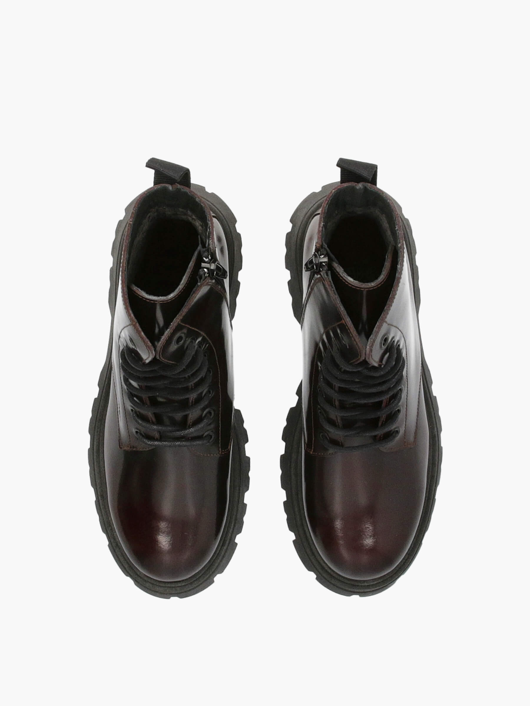 Schnürstiefeletten Bordo, Bekleidung, Schuhwerk, Schuh, Sneaker