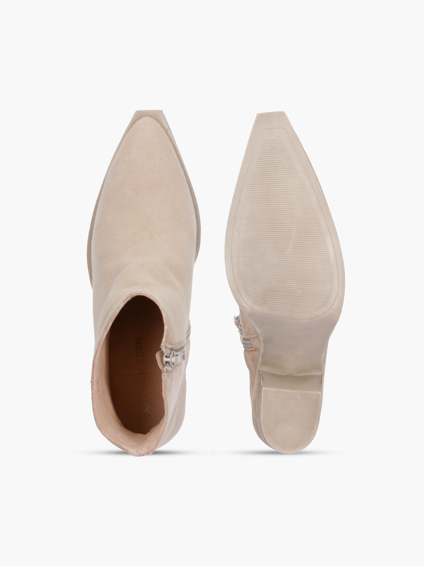 SIAXXX Beige, Bekleidung, Schuhwerk, Schuh, Wildleder, Hoher Absatz