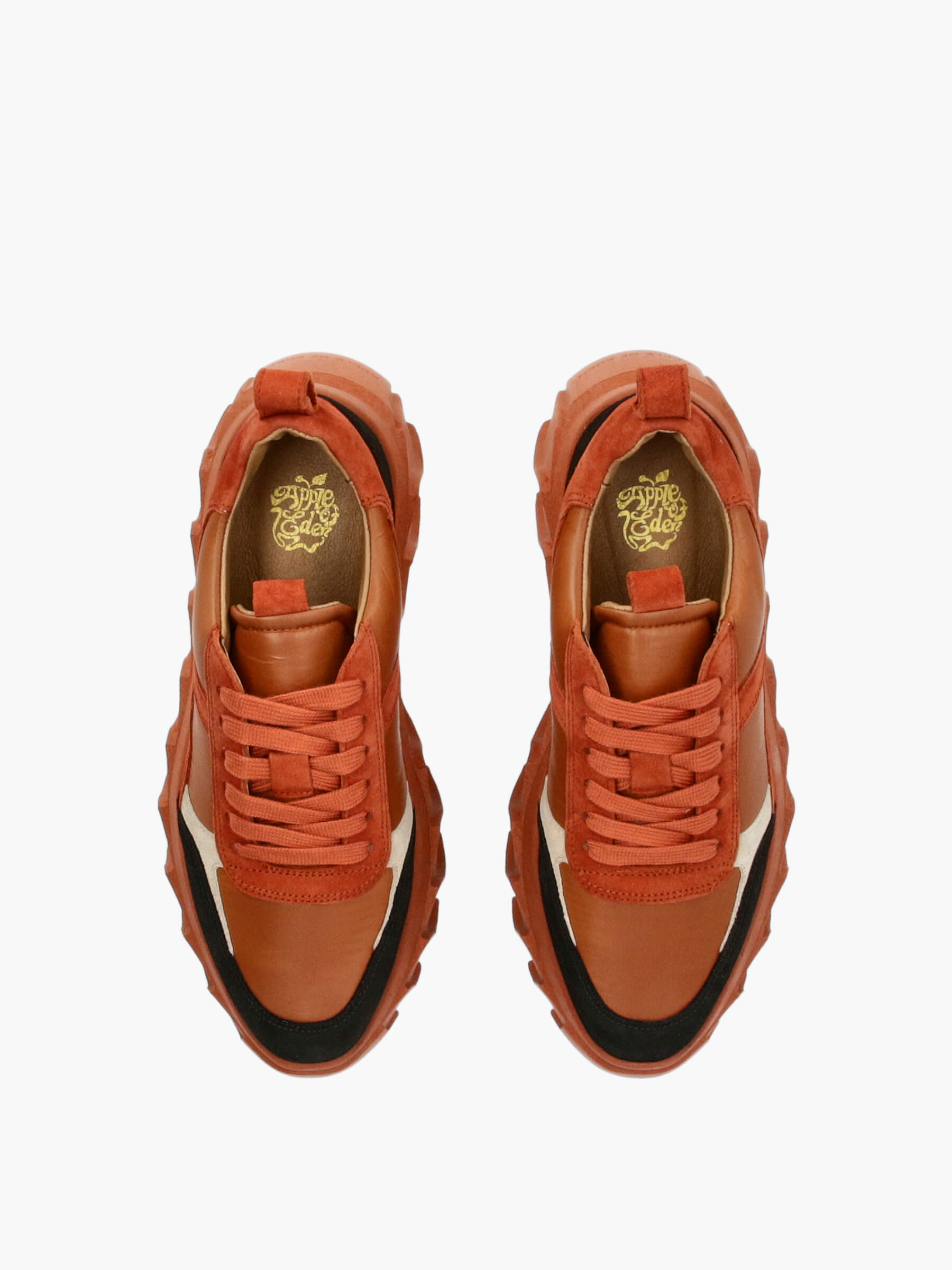 Plateau-Sneaker Zweifarbig, Schuhwerk, Sandale, Schuh, Sneaker, Wildleder