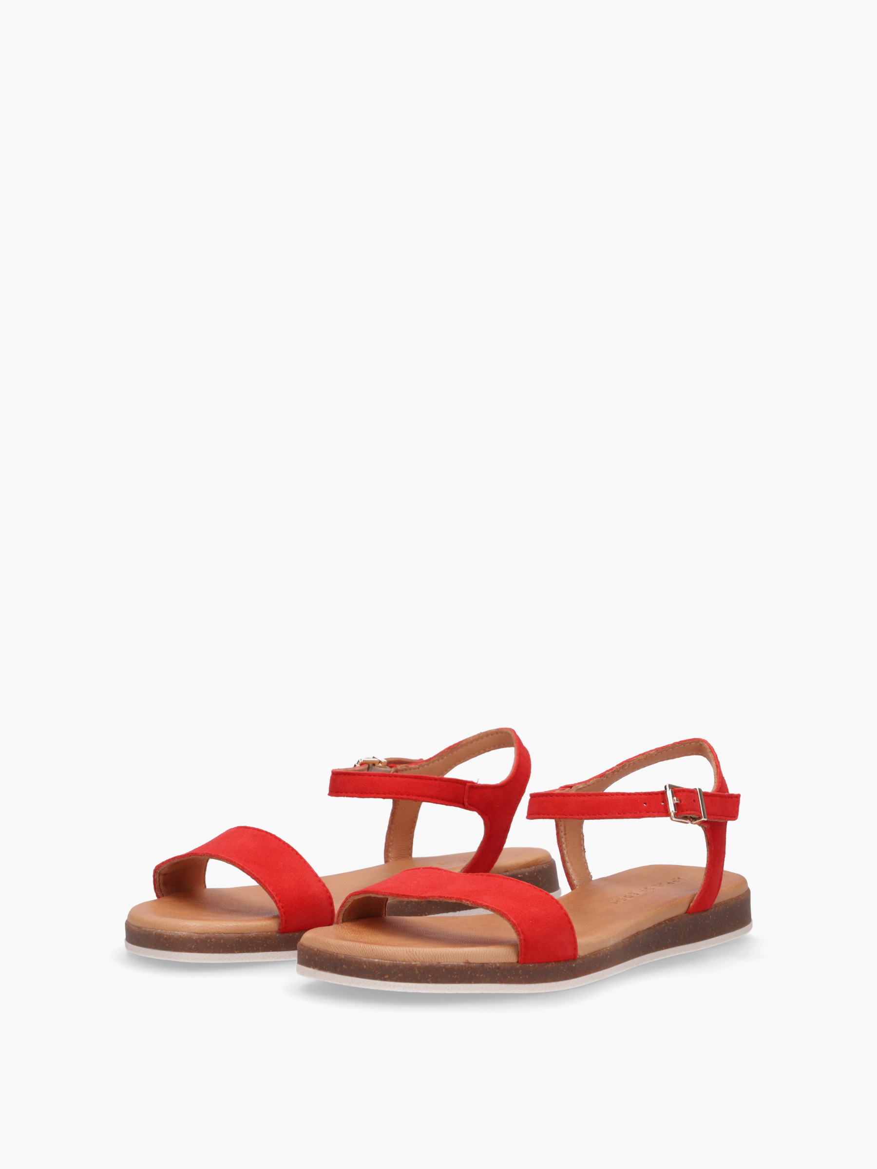ISA Rot, Bekleidung, Schuhwerk, Sandale