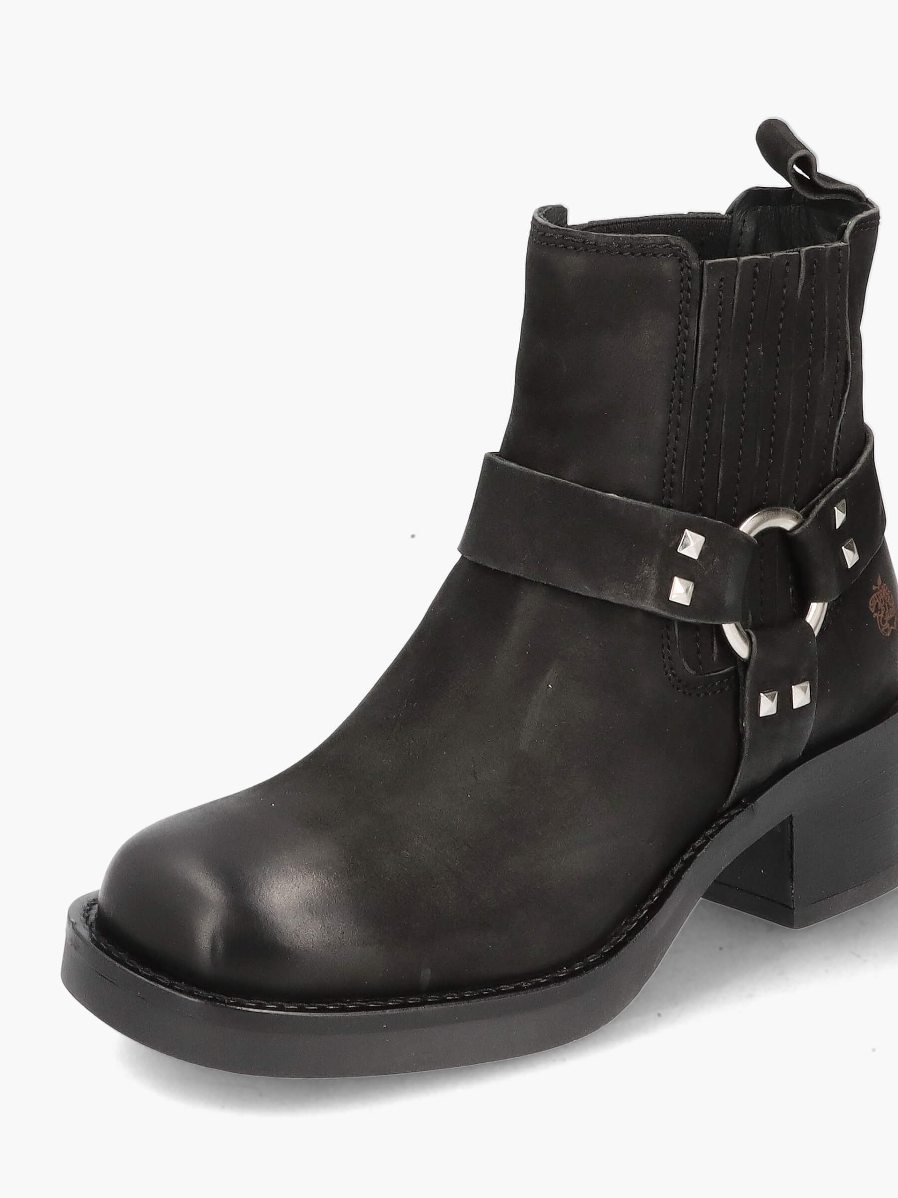 Biker Boots schwarz, Bekleidung, Schuhwerk, Schuh