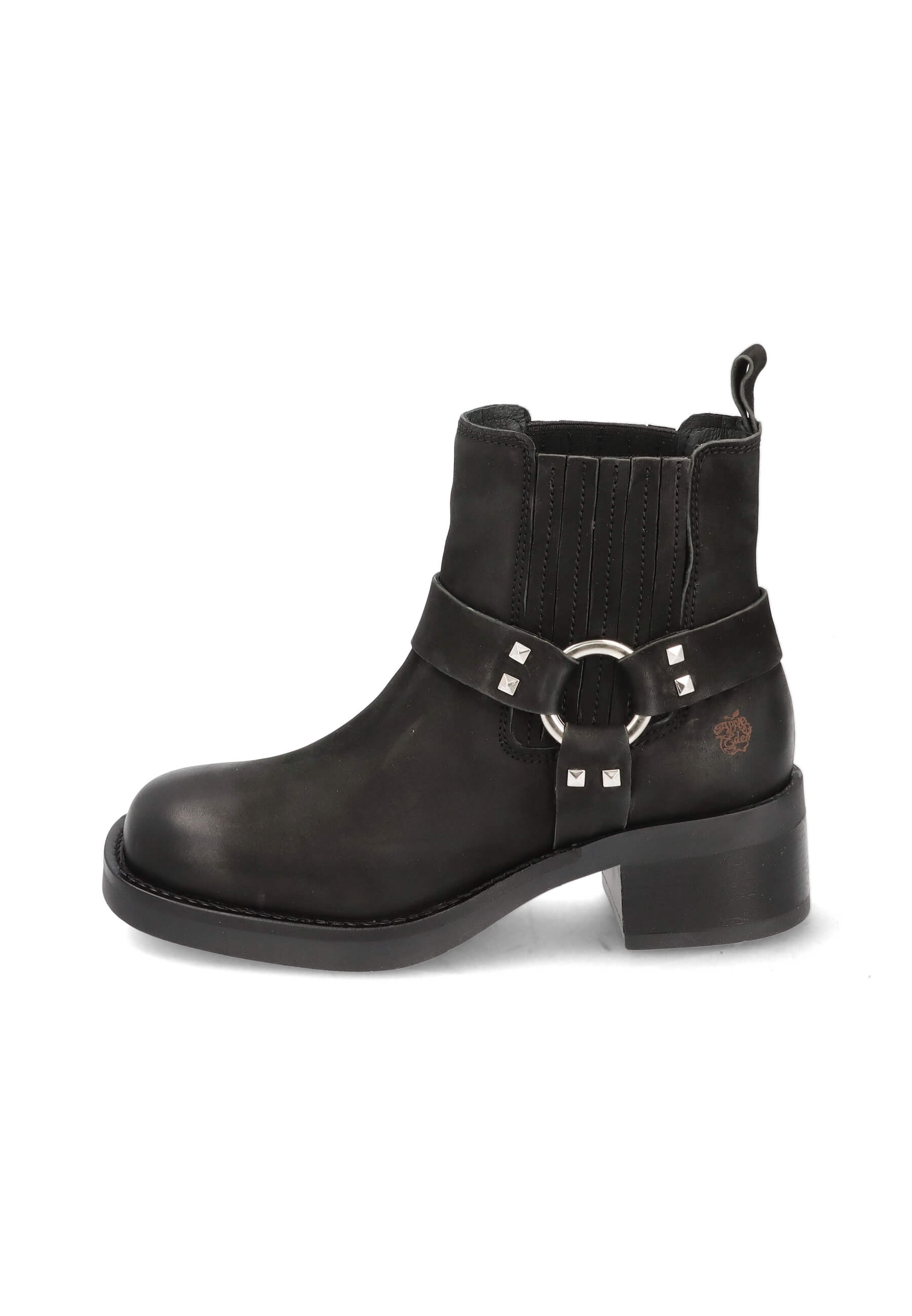 Biker Boots schwarz, Bekleidung, Schuhwerk, Schuh
