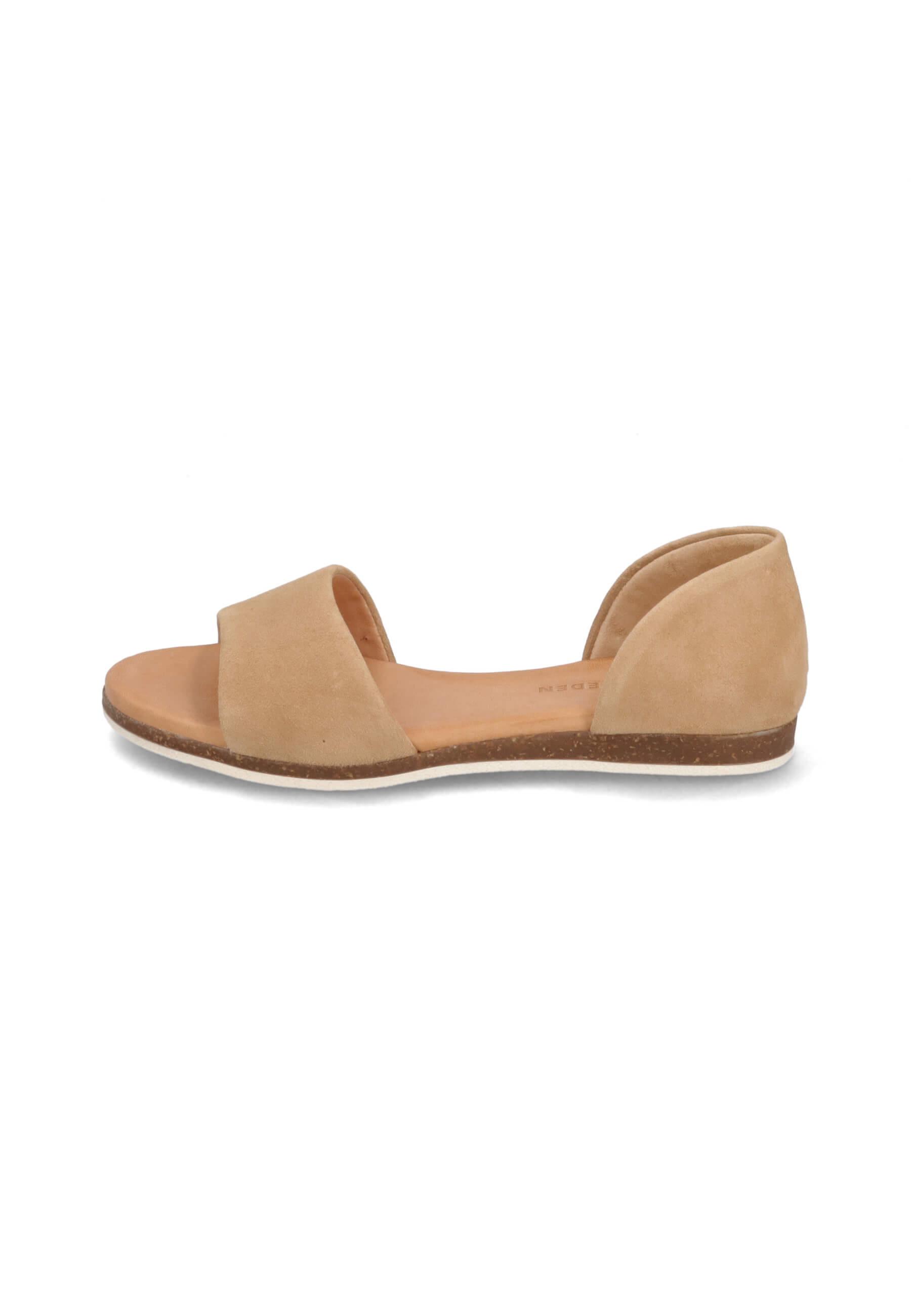 CAMXXX-Beige, Bekleidung, Schuhwerk, Sandale, Wildleder