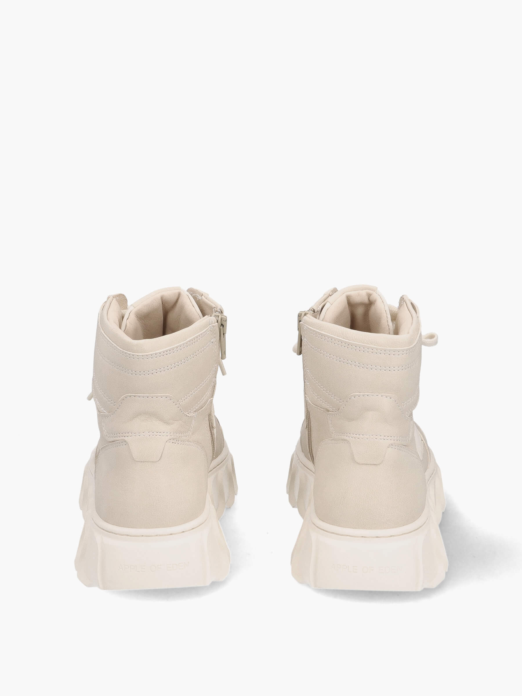 High Top Sneaker ivory, Bekleidung, Schuhwerk, Schuh, Sneaker