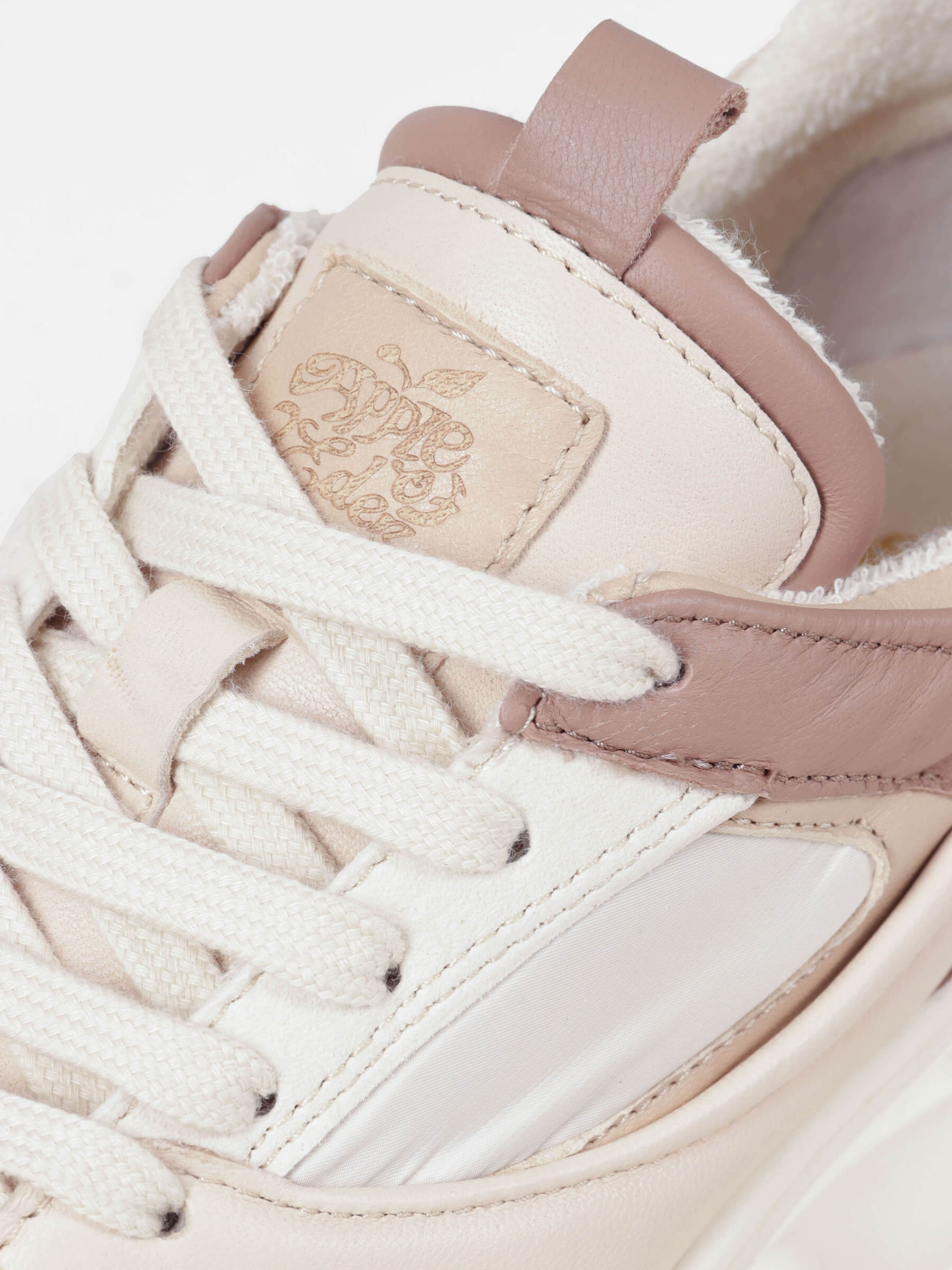 Mehrfarbige Sneaker Weiß/Beige, Bekleidung, Schuhwerk, Schuh, Sneaker