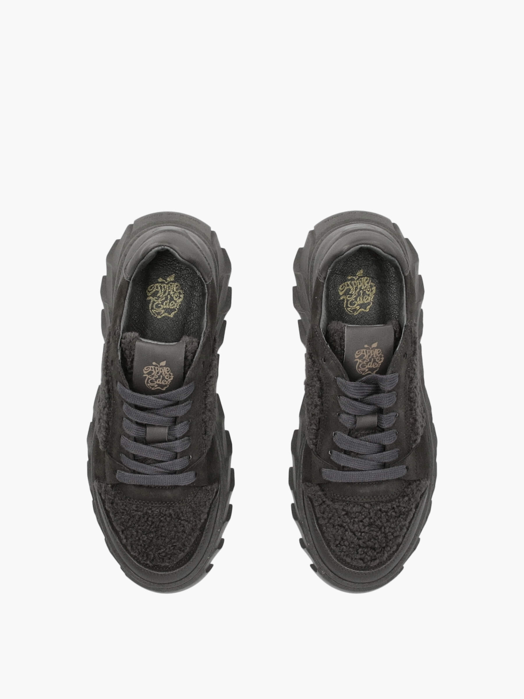 AW24-LONDON14-dk-grey-000-000-Apple-of-Eden_5_BM Sneaker dunkelgrau, Bekleidung, Schuhwerk, Schuh, Sneaker, Wildleder