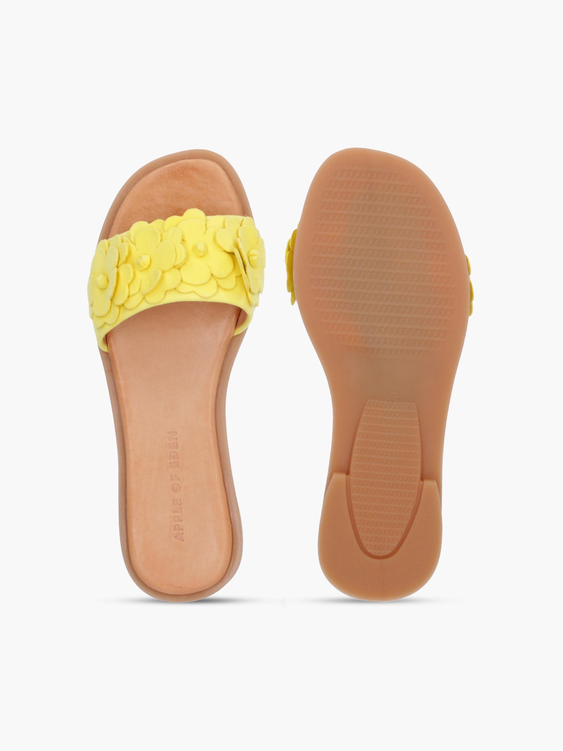 ARIELA Gelb, Bekleidung, Schuhwerk, Sandale, Flip-Flop