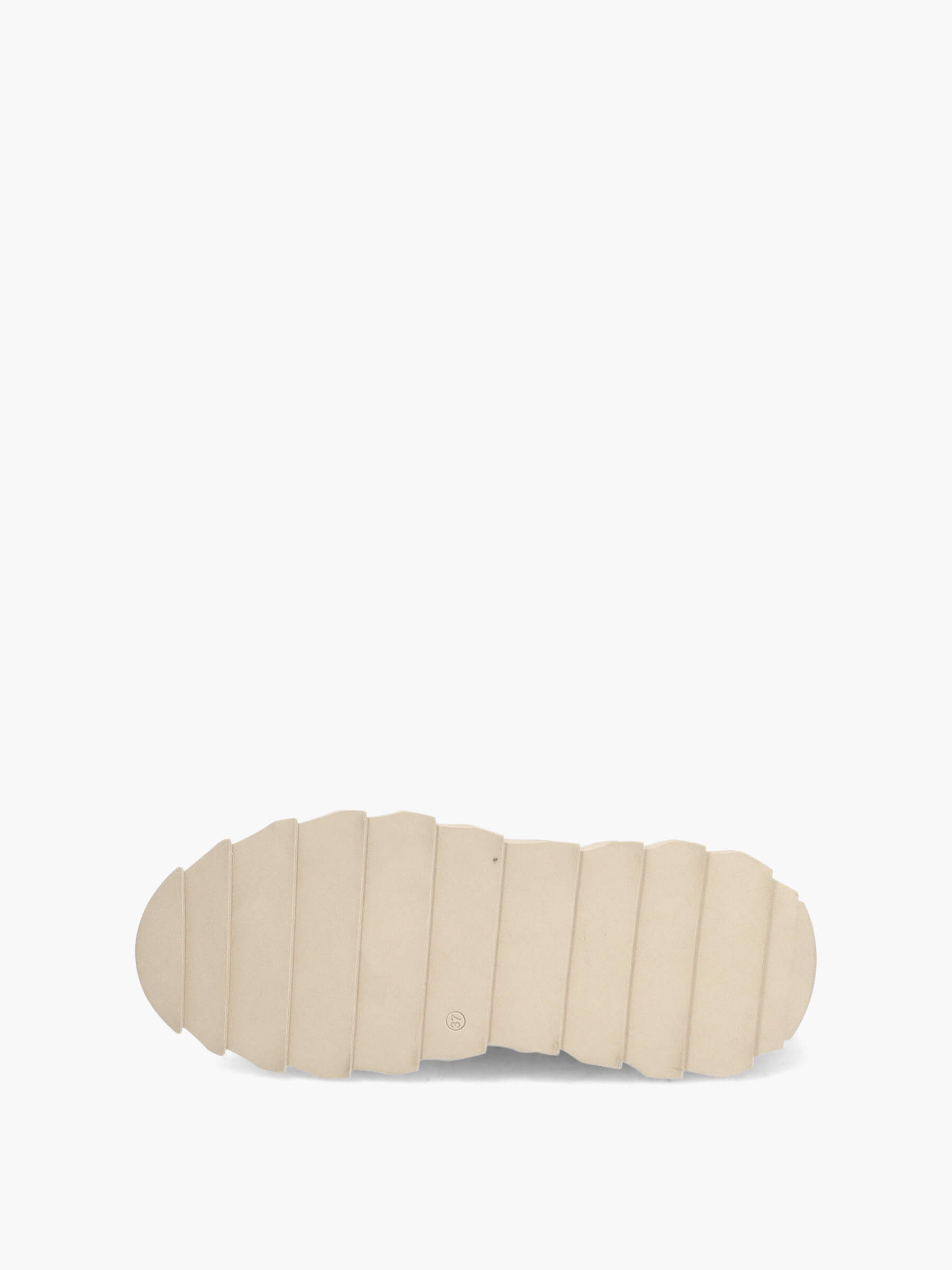 Sneaker im Material Mix taupe/grey