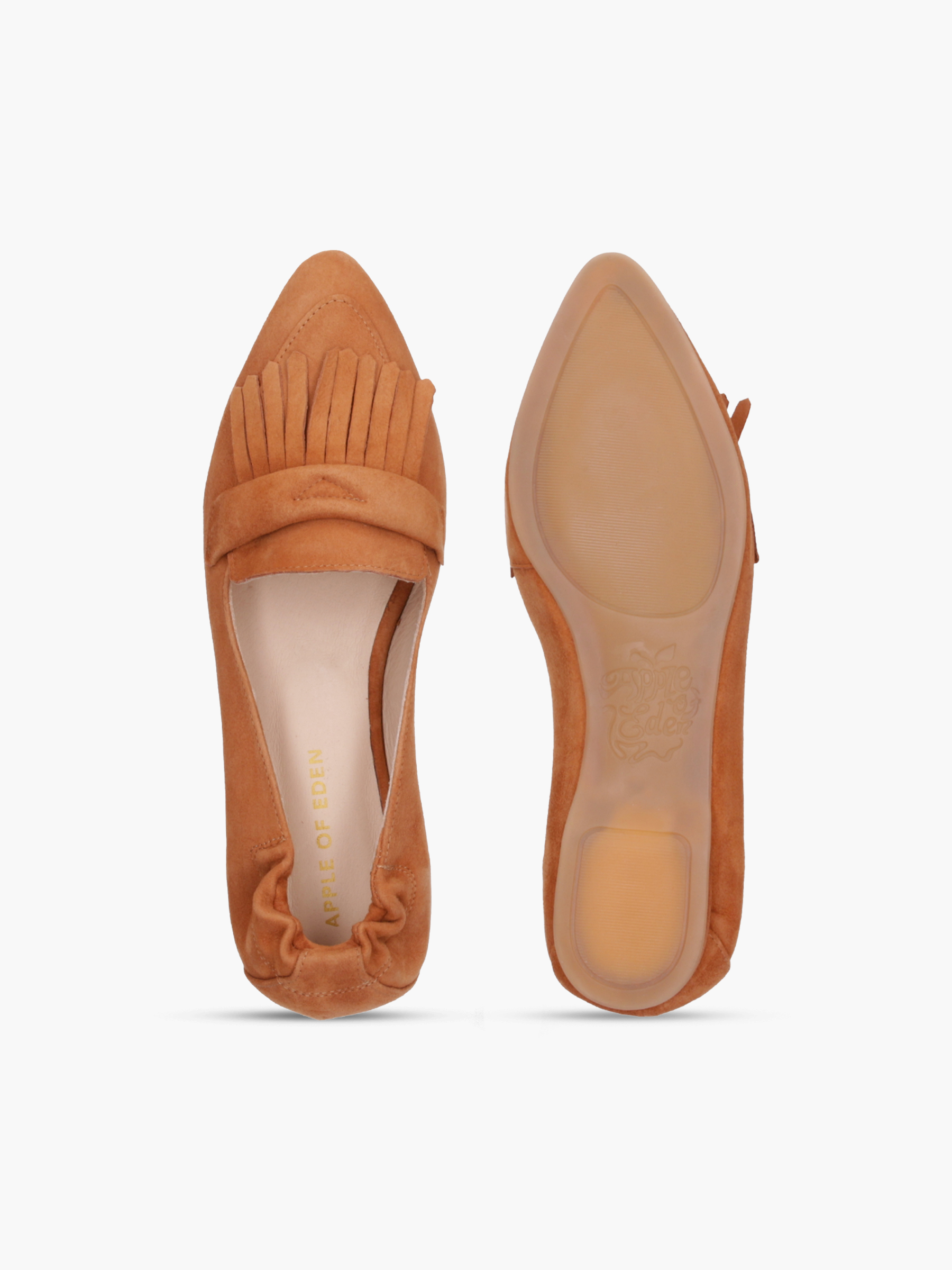 BIRDIE-Cognac, Bekleidung, Schuhwerk, Schuh, Sandale