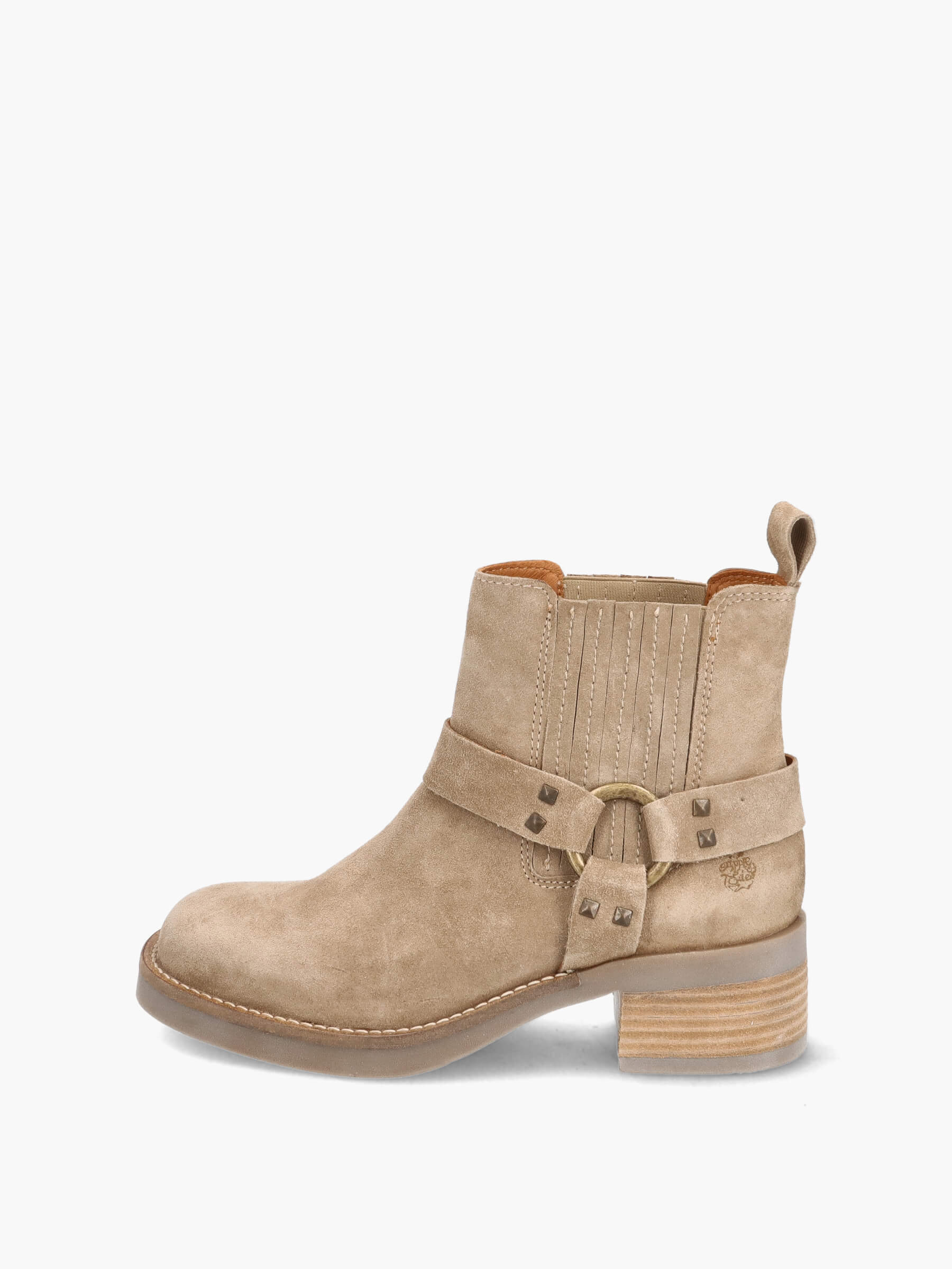 Cowboy Boots taupe, Bekleidung, Schuhwerk, Schuh, Wildleder