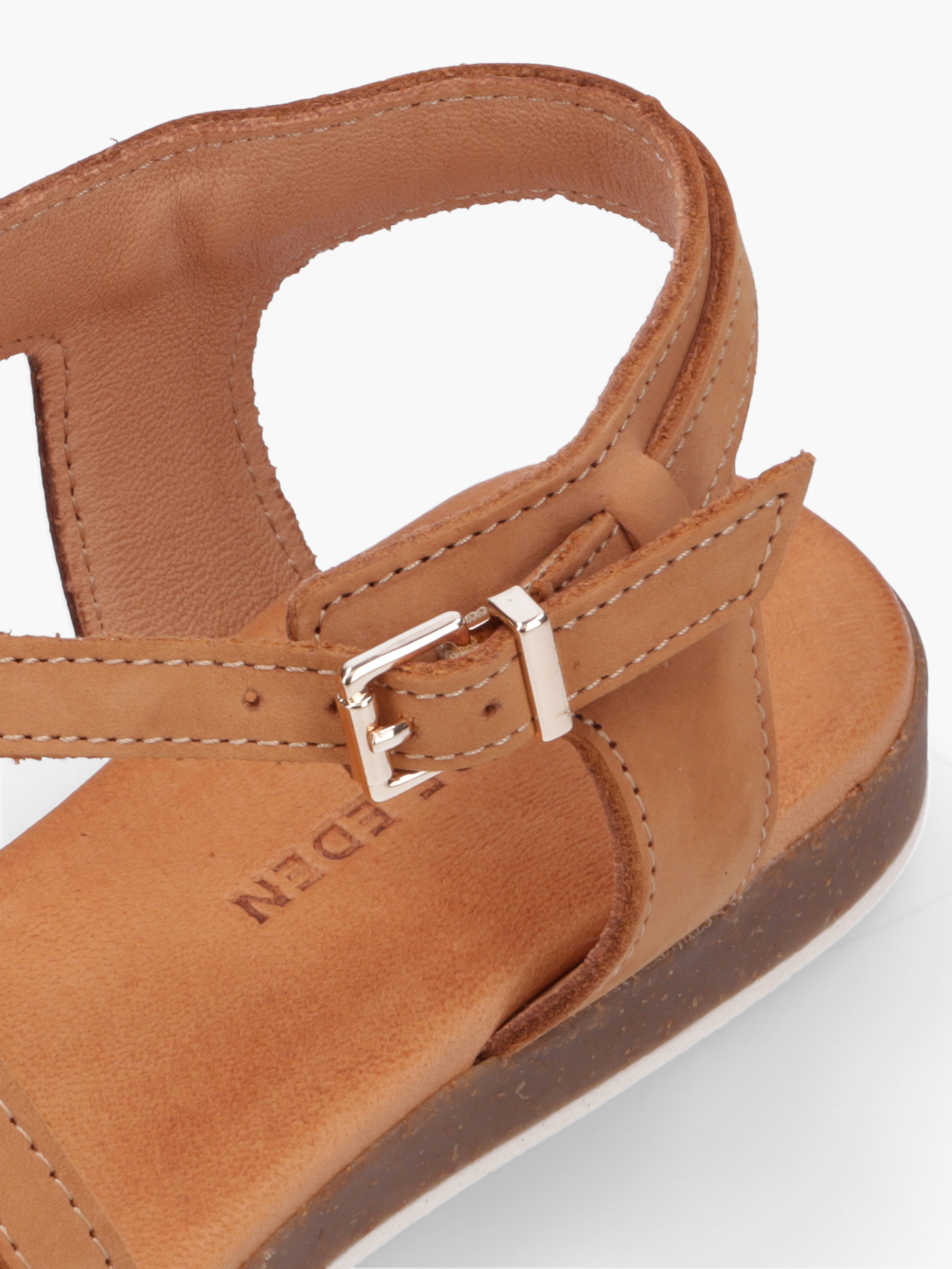 IRINA Cognac, Bekleidung, Schuhwerk, Sandale, Tasche, Handtasche