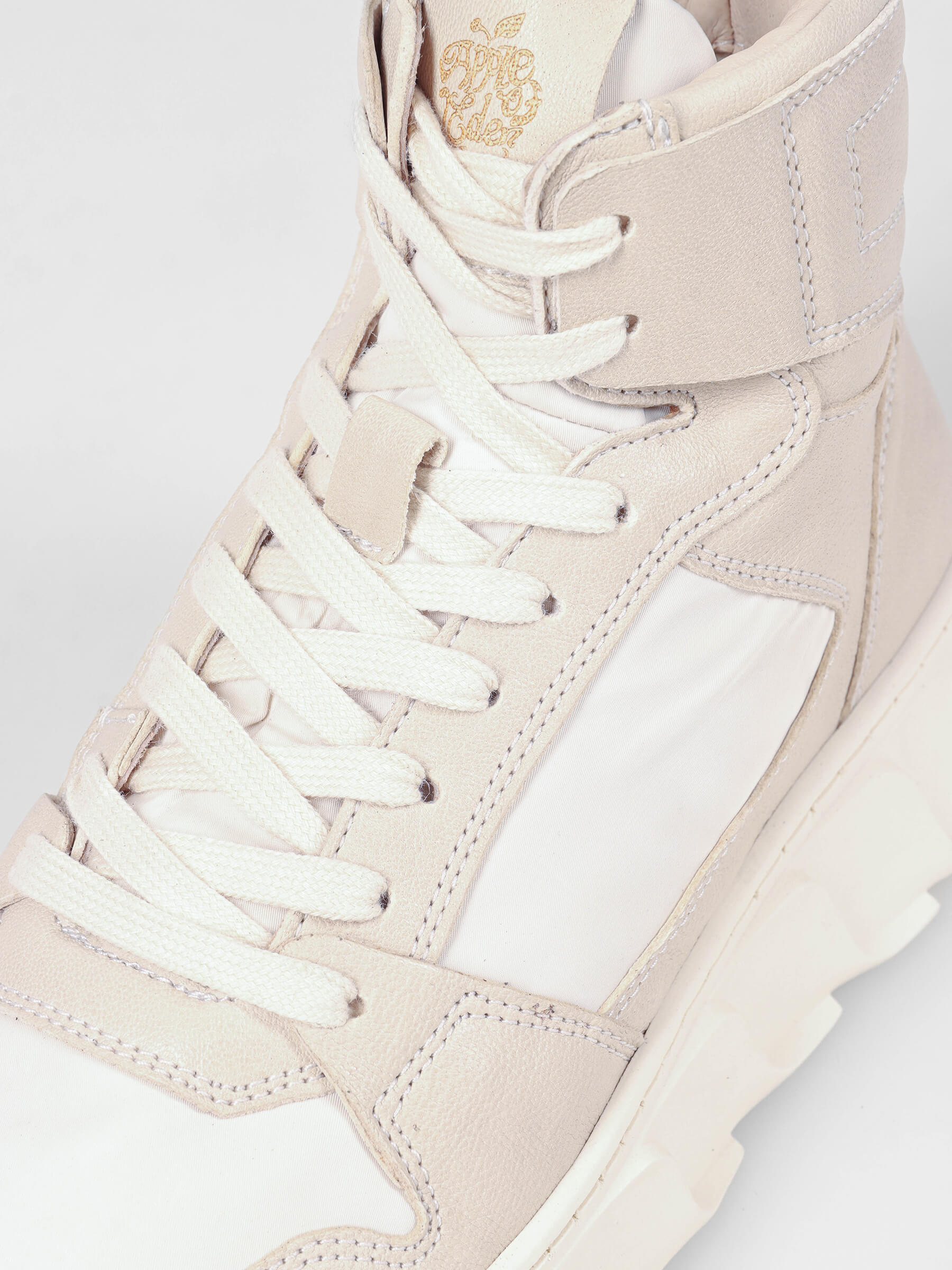 High Top Sneaker ivory, Bekleidung, Schuhwerk, Schuh, Sneaker