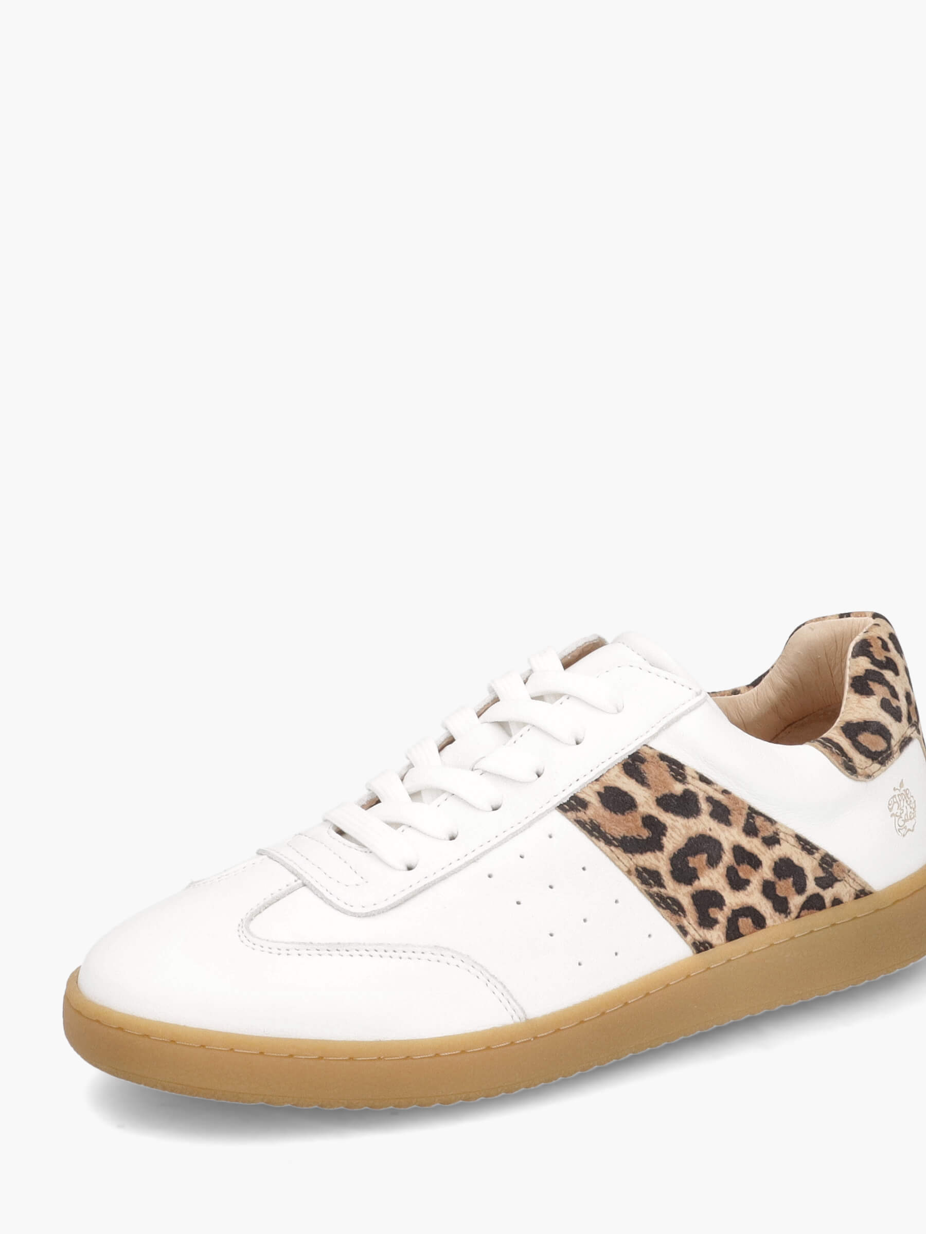 SAPHIRA White/Leo, Bekleidung, Schuhwerk, Schuh, Sneaker