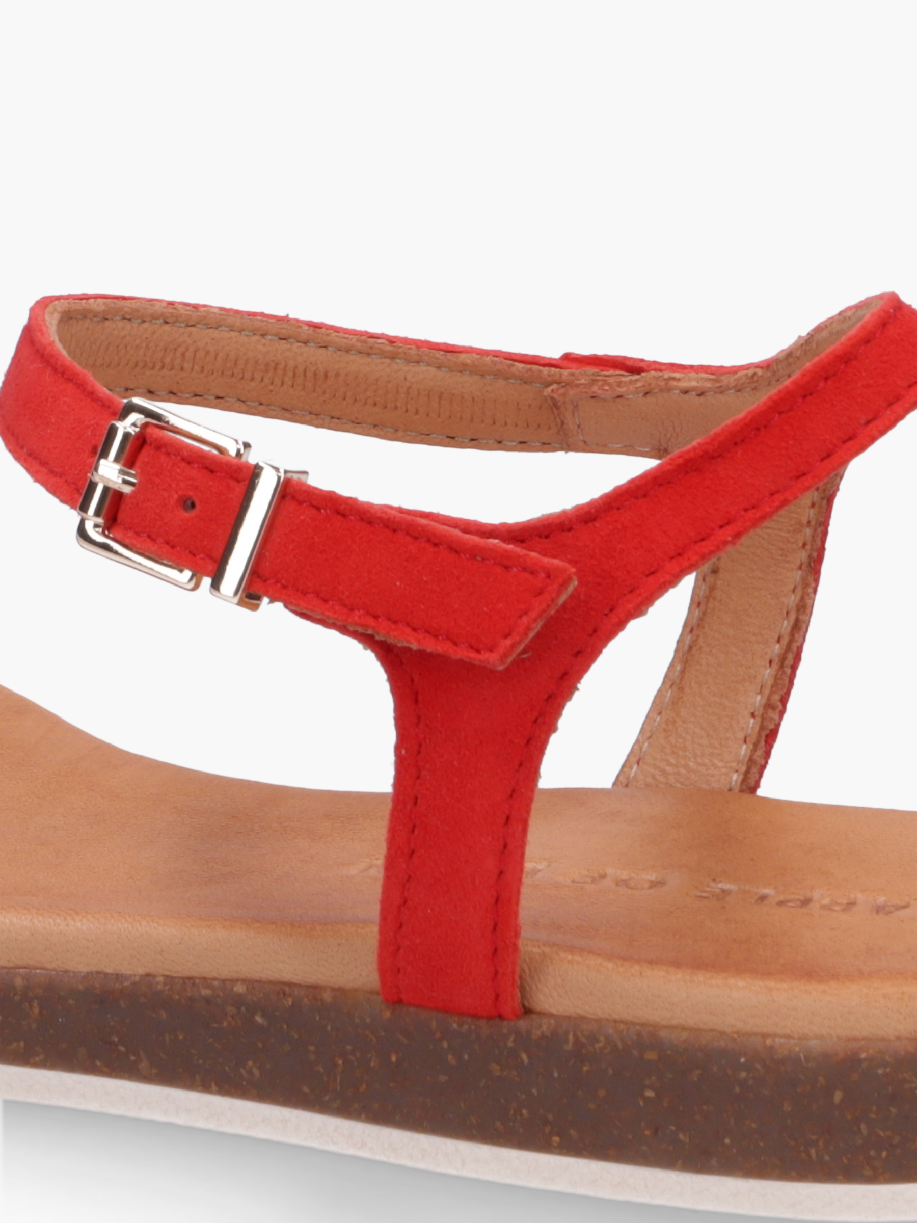ISA Rot, Bekleidung, Schuhwerk, Sandale