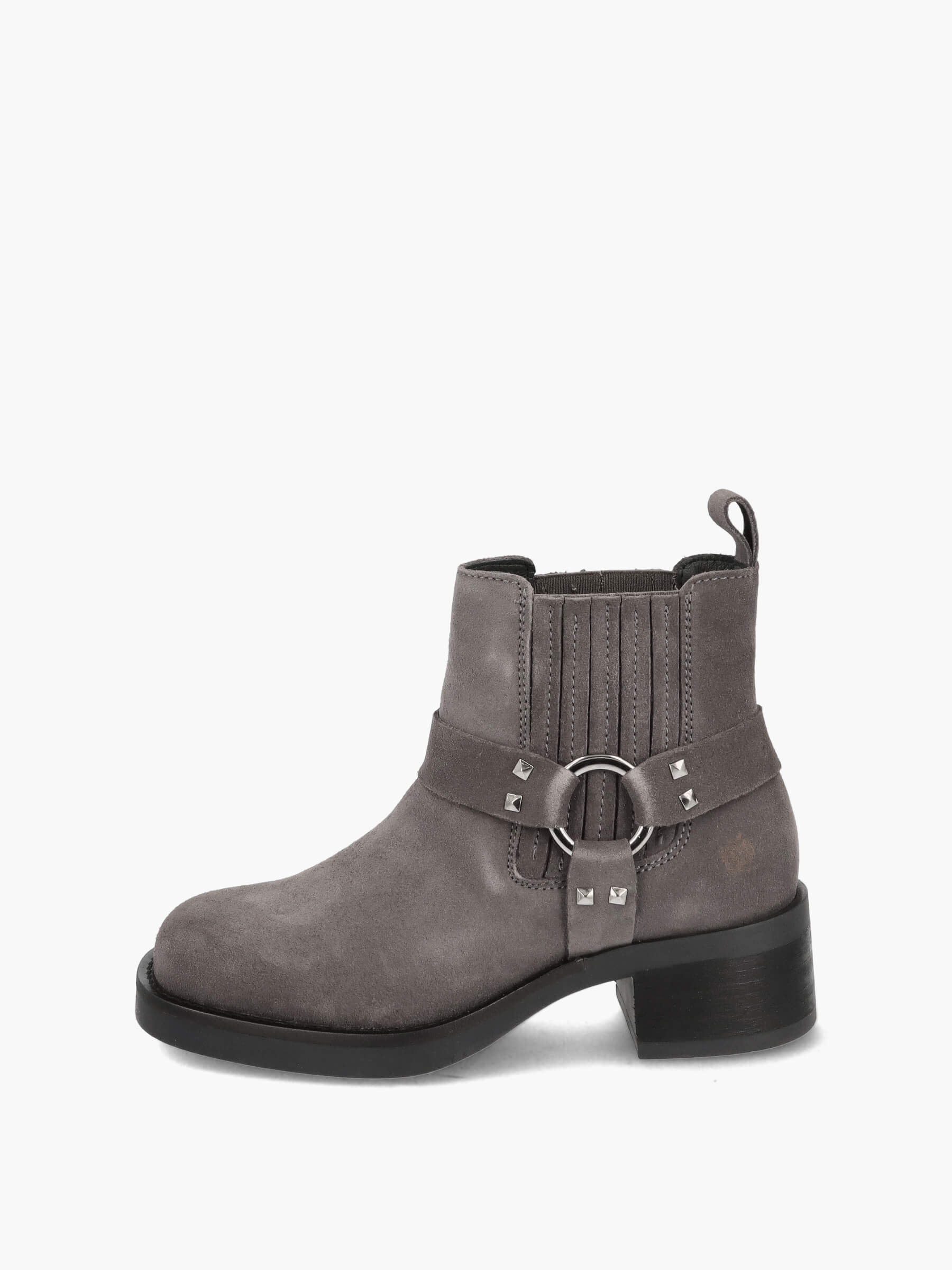 Cowboy Boots dark grey, Bekleidung, Schuhwerk, Schuh, Wildleder