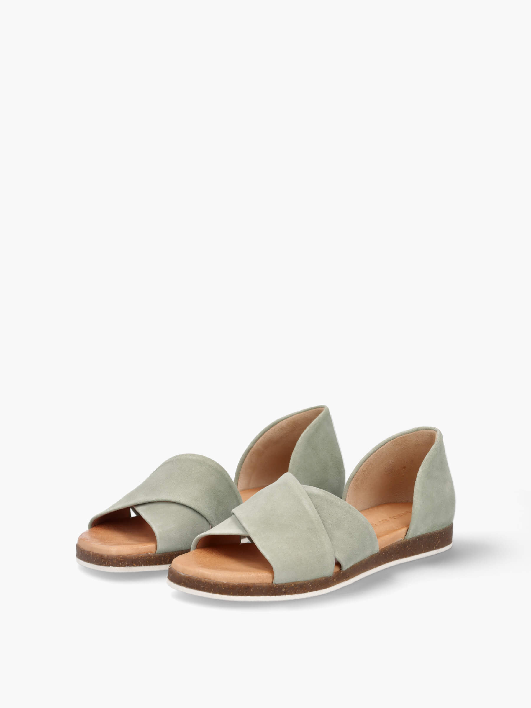 SS25-CELINE96-000-000-Apple-of-Eden_1_BM Sandalen mit gekreuzten Lederriemen, Bekleidung, Schuhwerk, Sandale