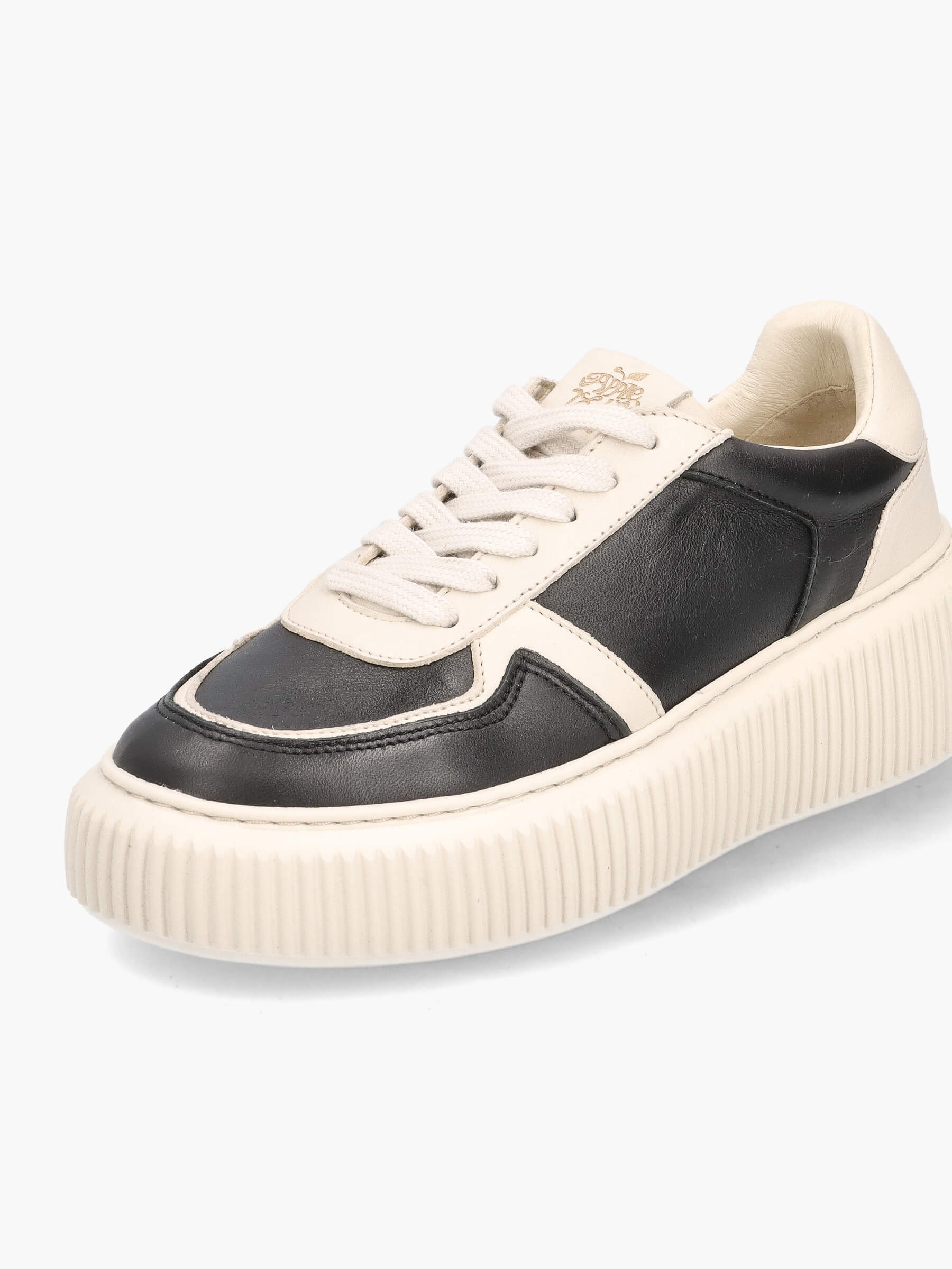 AW24-NATAL1-000-000-Apple-of-Eden_6_BM Sneaker weiß/schwarz, Schuhwerk, Schuh, Sneaker, Leinwand, Wildleder