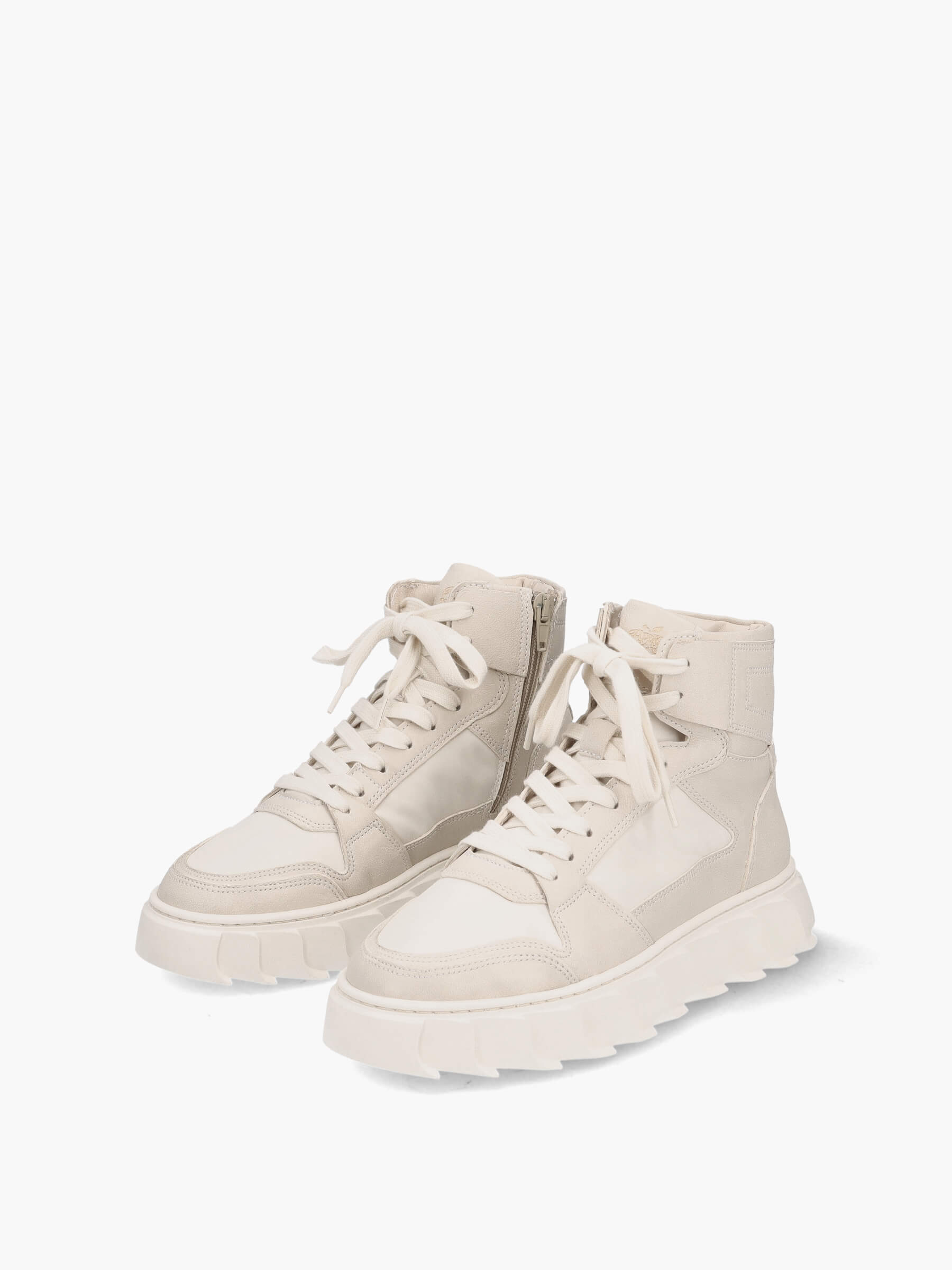 High Top Sneaker ivory, Bekleidung, Schuhwerk, Schuh, Sneaker