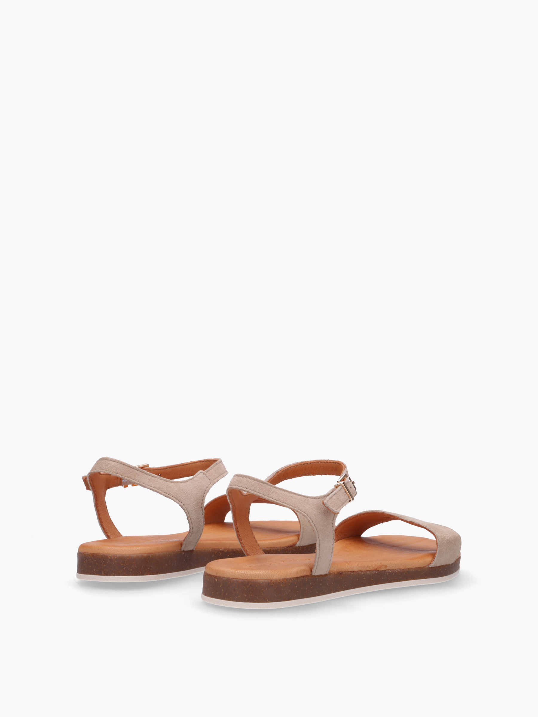 ISA Beige, Bekleidung, Schuhwerk, Sandale