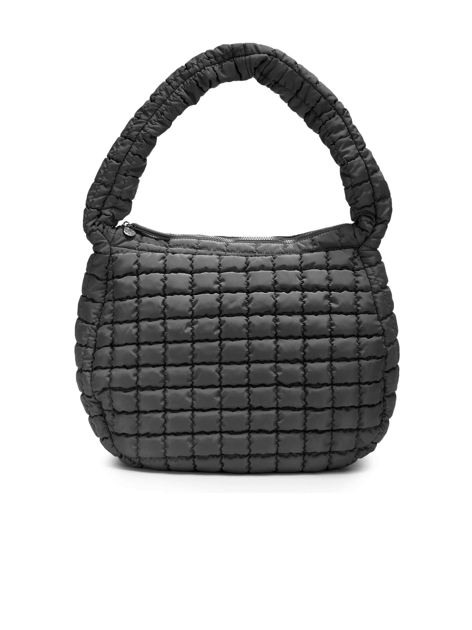 Valencia_2200501_00 Puffer Umhängetasche black, Zubehor, Tasche, Handtasche, Geldbörse