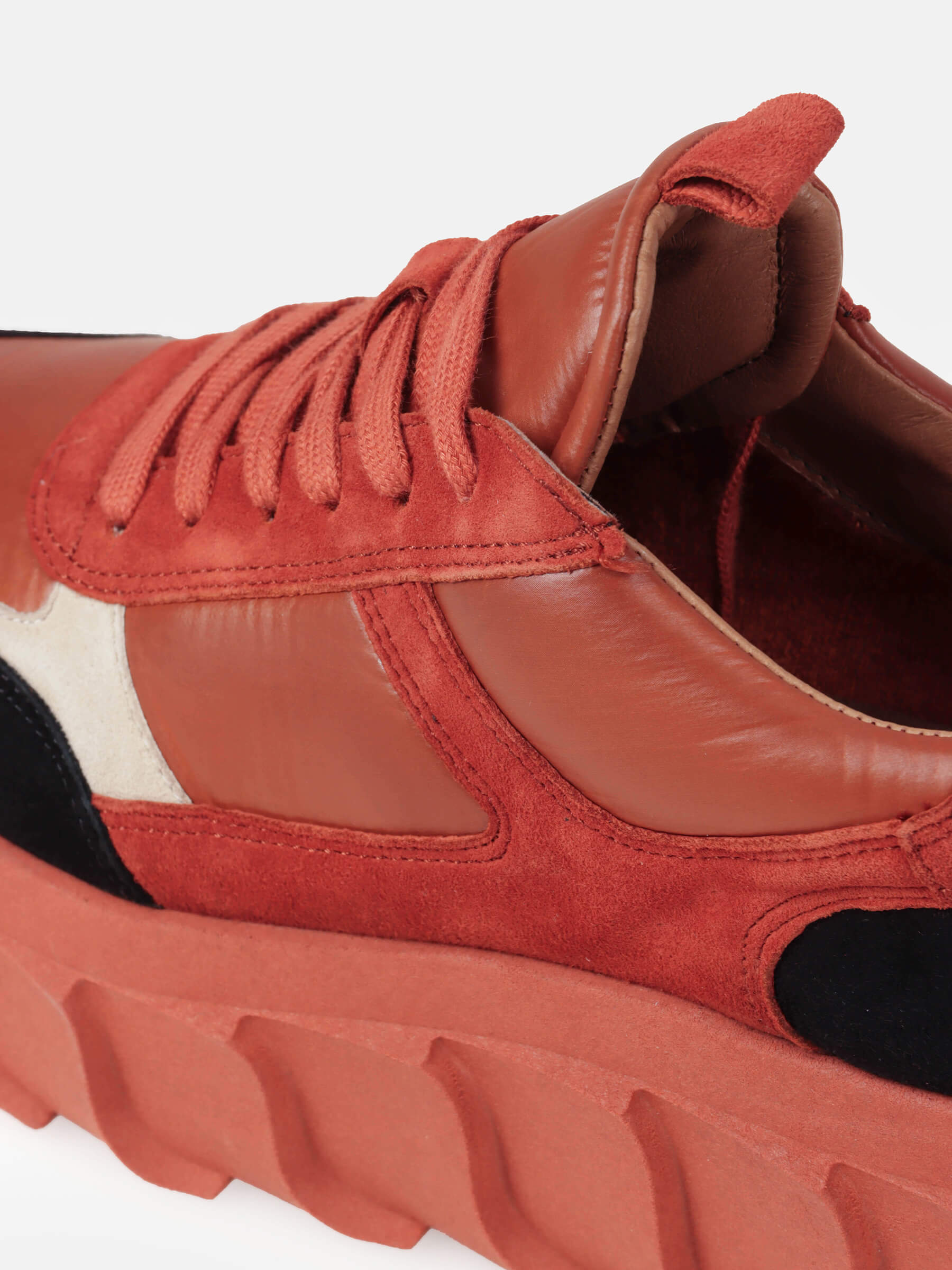 Plateau-Sneaker Zweifarbig, Bekleidung, Schuhwerk, Schuh, Sneaker