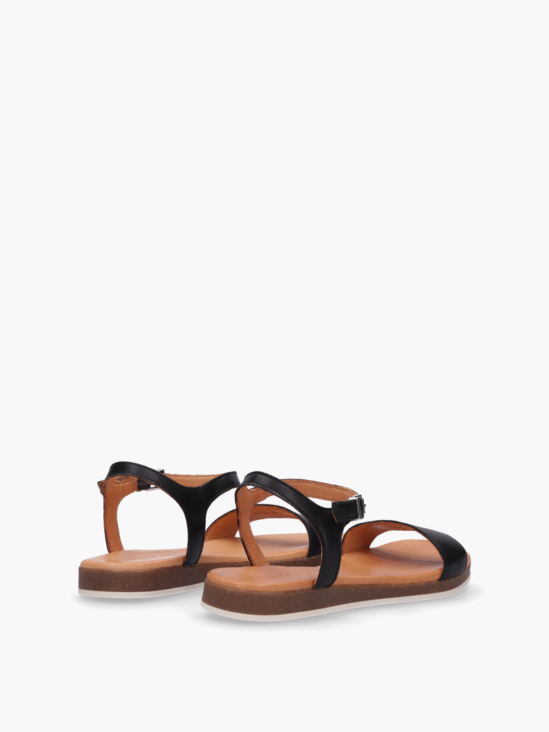 ISA Schwarz, Bekleidung, Schuhwerk, Sandale